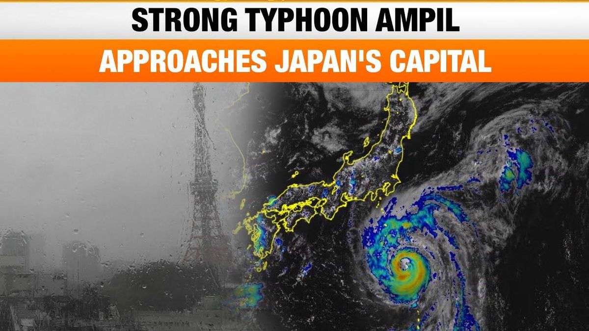 Typhoon Ampil Disrupts Travel Plans Across Japan - The Pinnacle Gazette