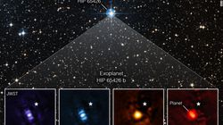 Webb teleskobu, bir dış gezegenin doğrudan ilk görüntüsünü yakaladı.