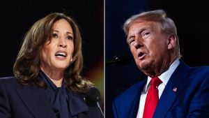 Harris And Trump Engage In Fierce Battle For 2024 Presidency