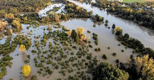 Storm Boris Leaves Central Europe Under Water