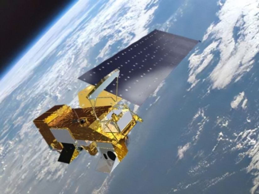04.05.2002'de uzaya gönderilen Aqua Uydusu