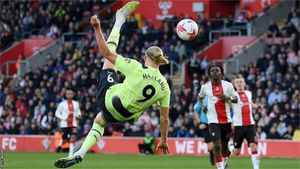 Haaland Lifts Manchester City To Premier League Summit