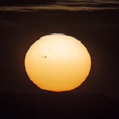  Sunspot at Sunset 