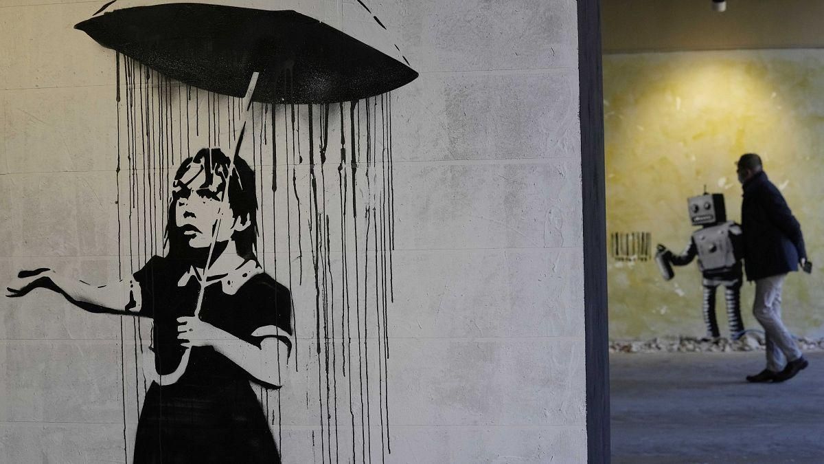 Banksy Gorilla Mural at London Zoo Removed Amid Growing Public Interest