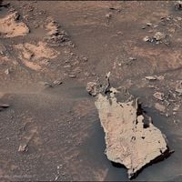  Rock Fingers on Mars 