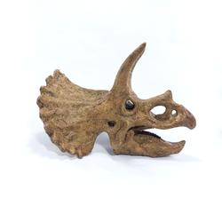 Triceratops Mini Seramik Heykel