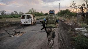 Ukrainian Forces Push Back Russian Counterattack