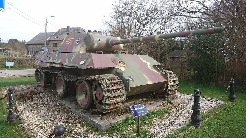Panther(Panzer) Tankının G Modeli (Panther ausf. G)